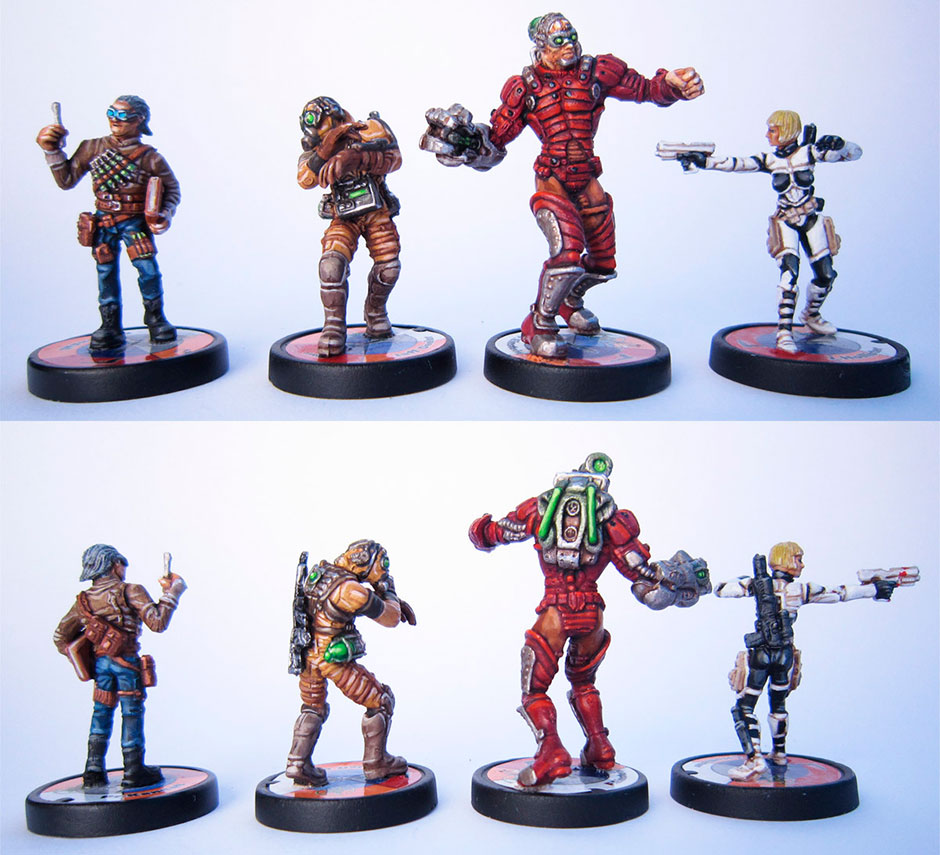 Earth Reborn miniatures