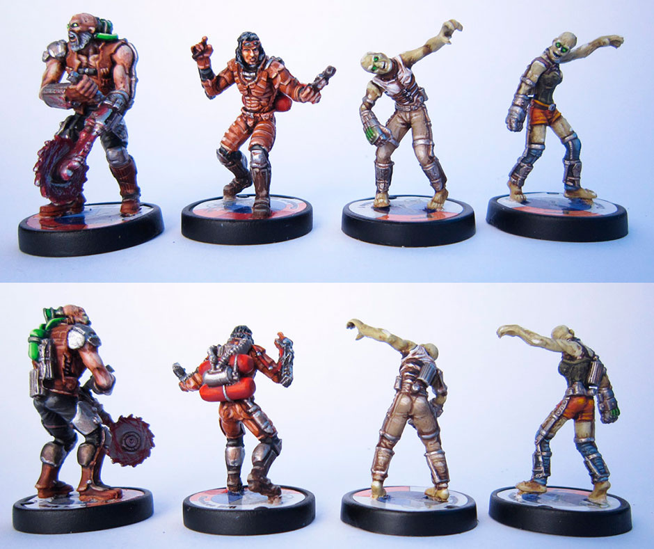 Earth Reborn miniatures