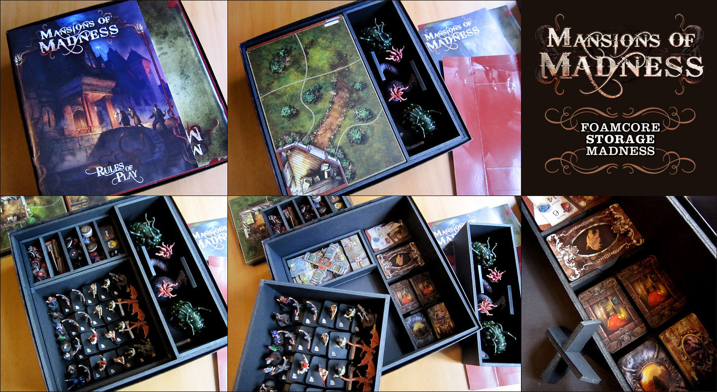 Mansions of Madness miniatures