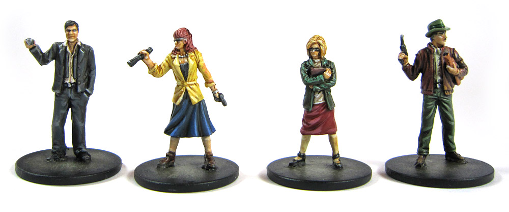 Mansions of Madness miniatures