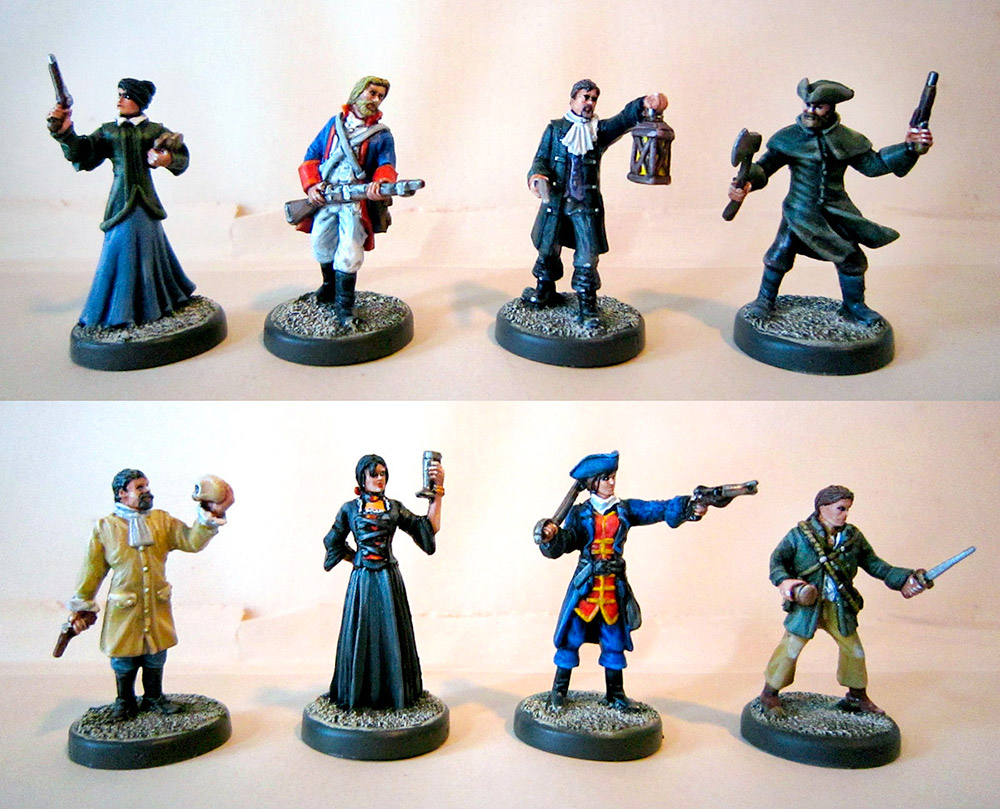 A Touch of Evil miniatures