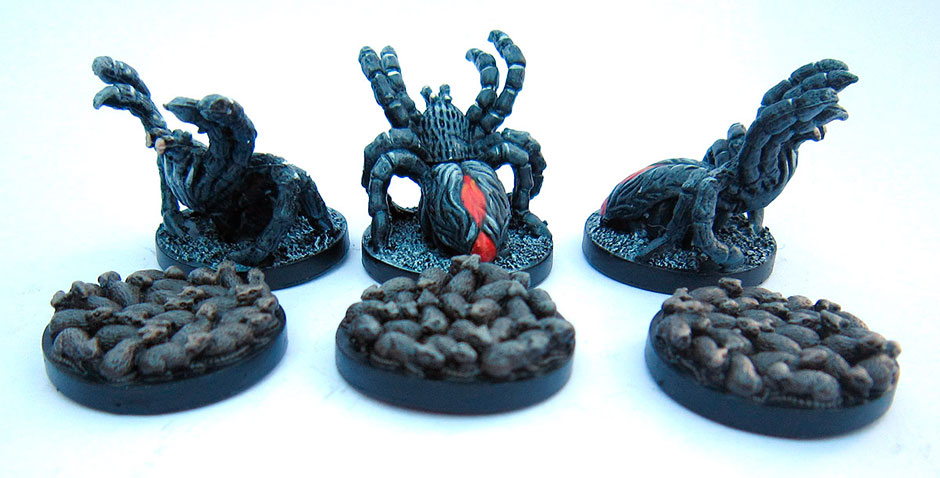 Castle Ravenloft miniatures