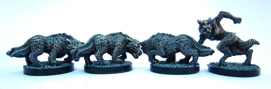 Castle Ravenloft miniatures