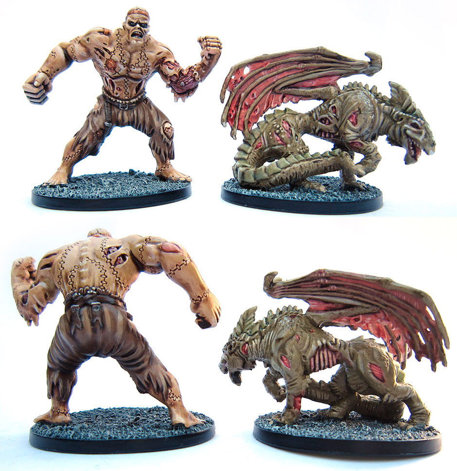 Castle Ravenloft miniatures