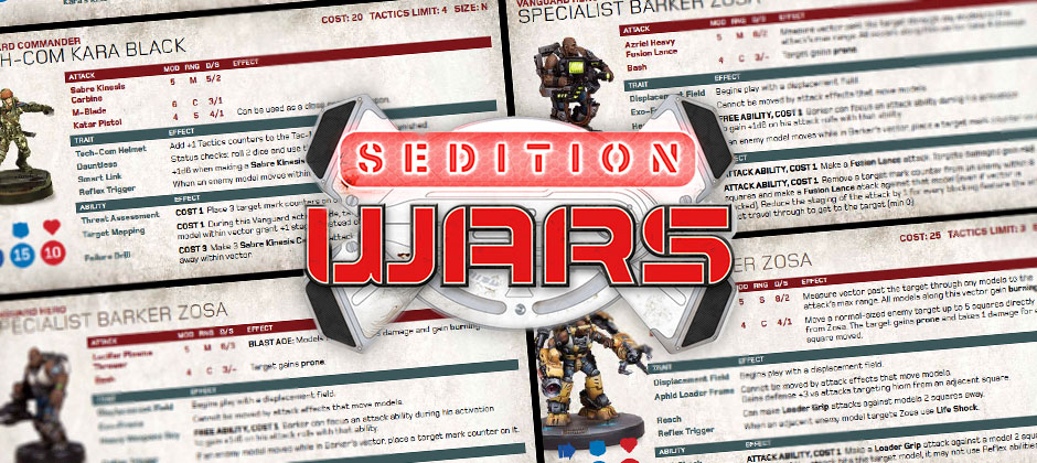 Sedition Wars Cards